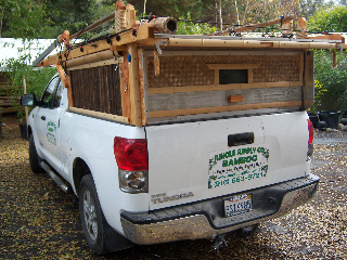 Bamboo Delivery Truck